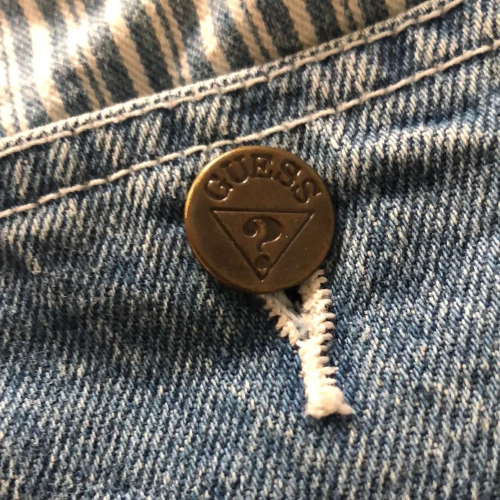 VINTAGE RARE DESIGN GUESS OVERALLS - Picture 12 of 16